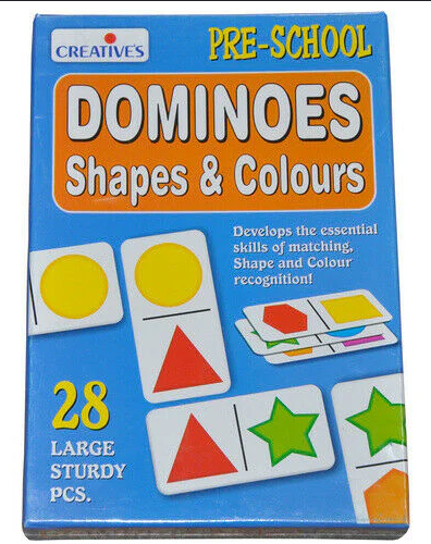 Dominoes -Shapes And Colours